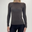 maglia in viscosa e cashmere blend